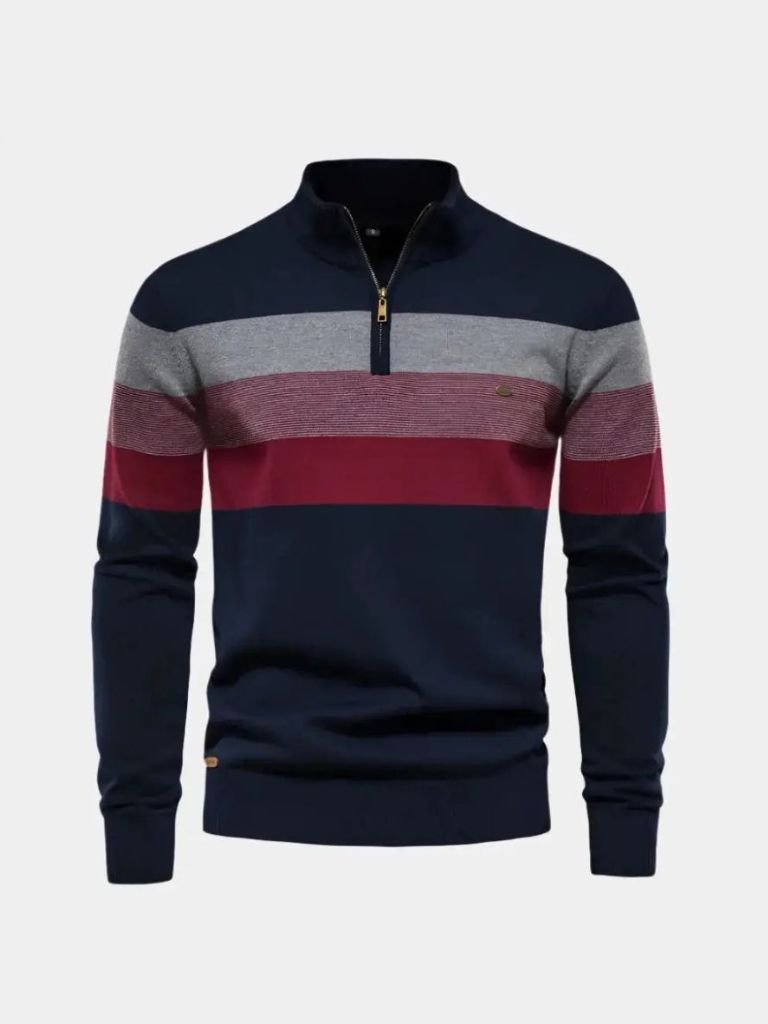 Thoren | Minimalist High Collar Sweater