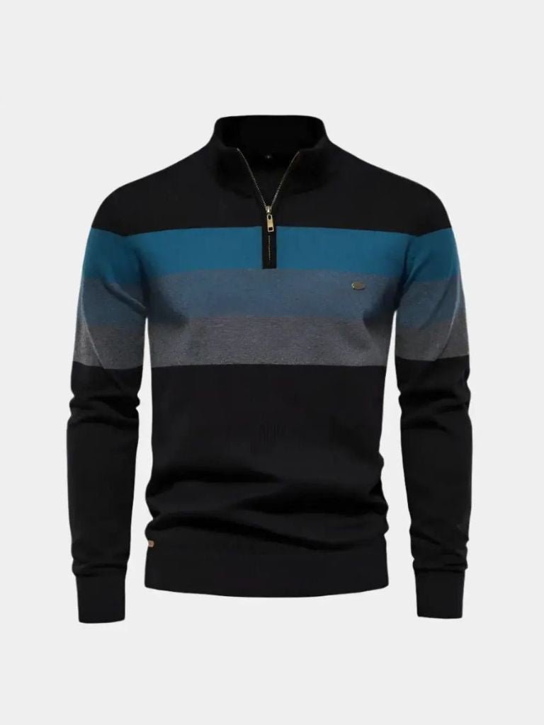 Thoren | Minimalist High Collar Sweater