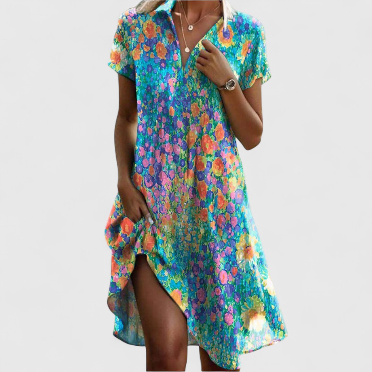 Freya | Effortless Boho Flowy Summer Dress