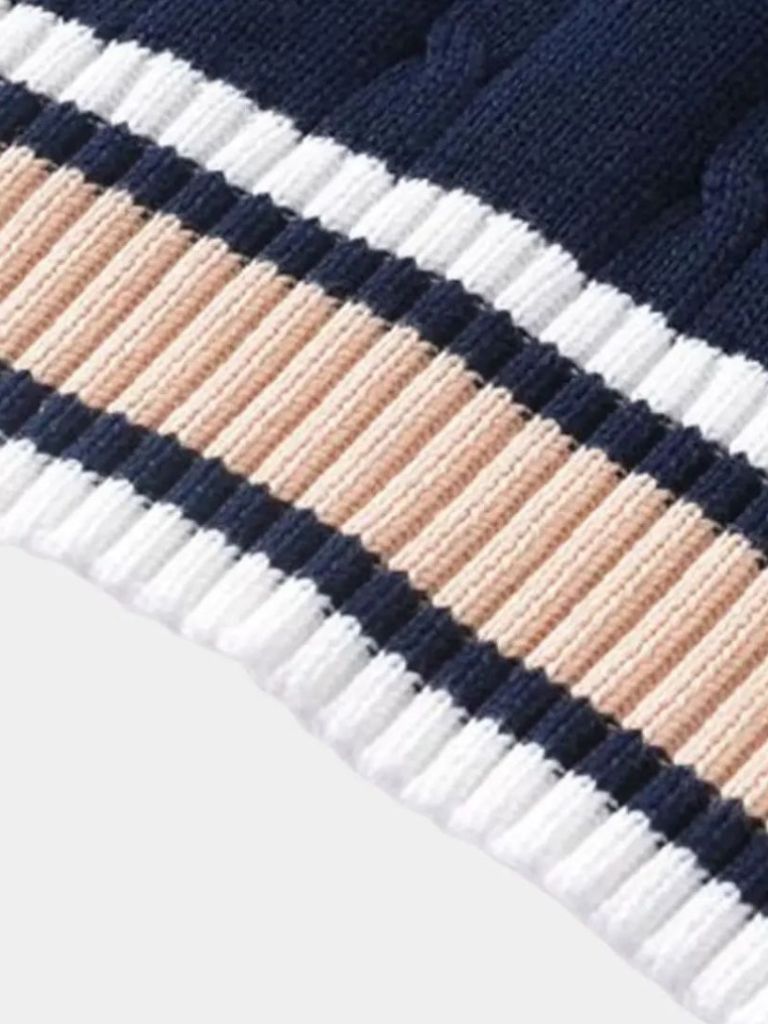 Leif | V Neck Elegant Knit Vest