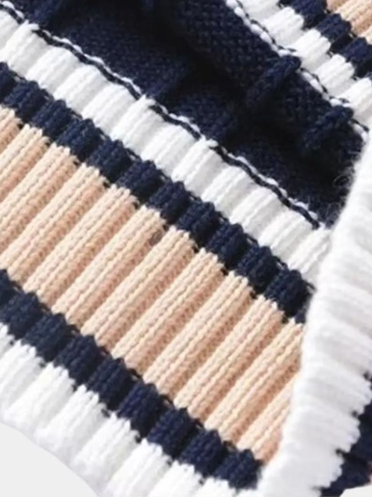 Leif | V Neck Elegant Knit Vest