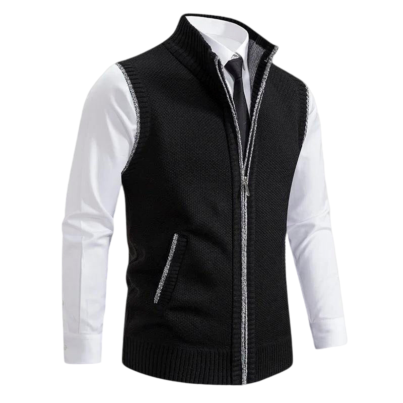 Refined Zip Vest