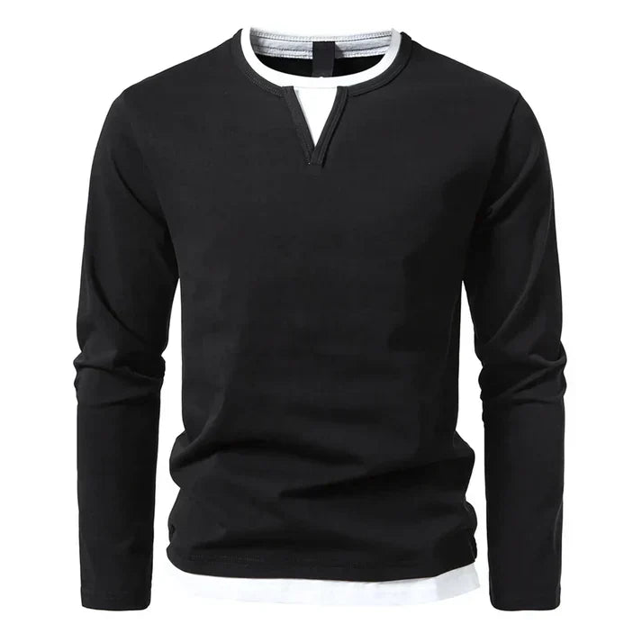 Mason | Classic Cotton Longsleeve with Timeless Appeal