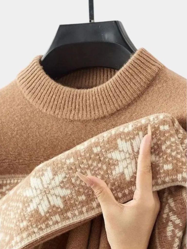 Darian | Wool Fair Isle Pullover Sweater Jumper