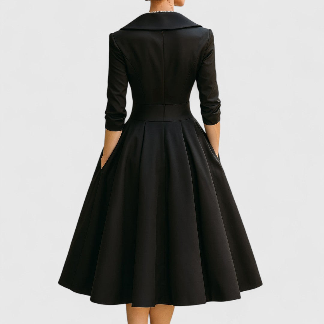 Quinn | Chic Midi Dress