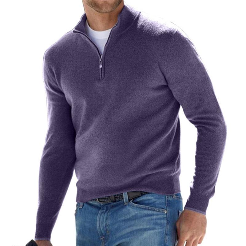 Wesley | Modern Half Zip Sweater