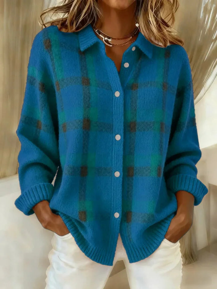 Haven | Cozy Checkered Sweater