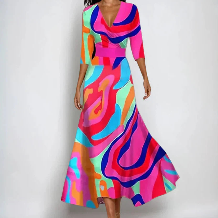 Mia | Luxe Comfort Floral Dress