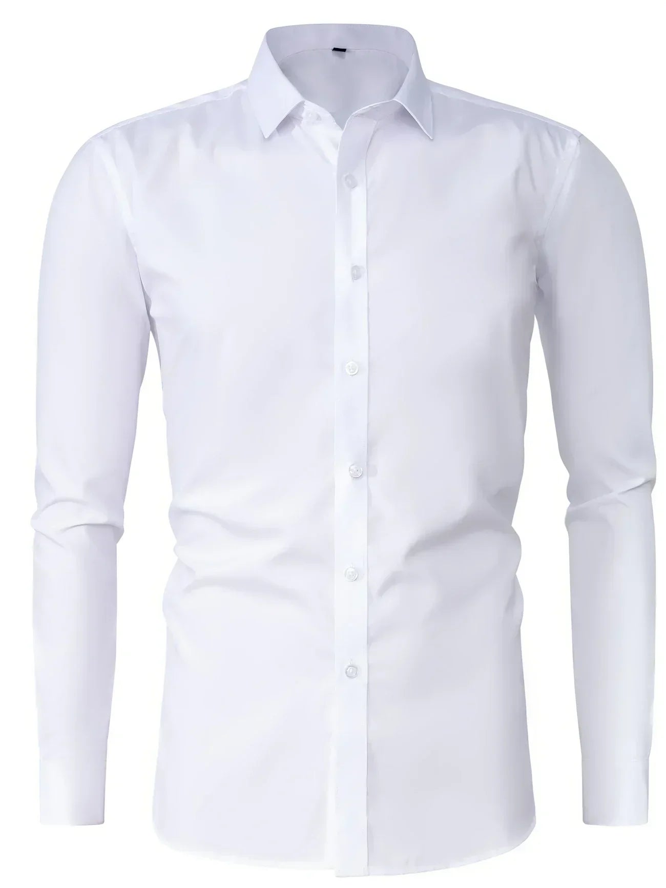 Hunter | Elegant Long Sleeve Button-Up Shirt