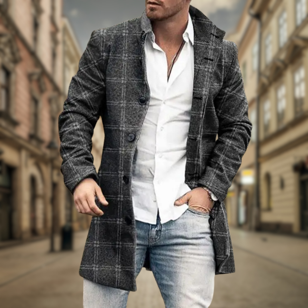 Madson | Tailored Check Coat of Confidence