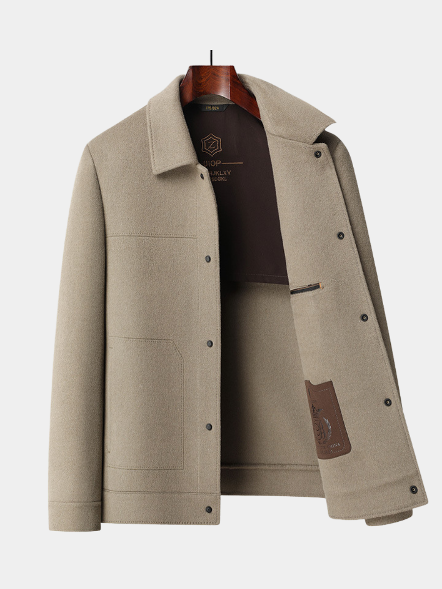 Matteo | Timeless Wool Blend Coat
