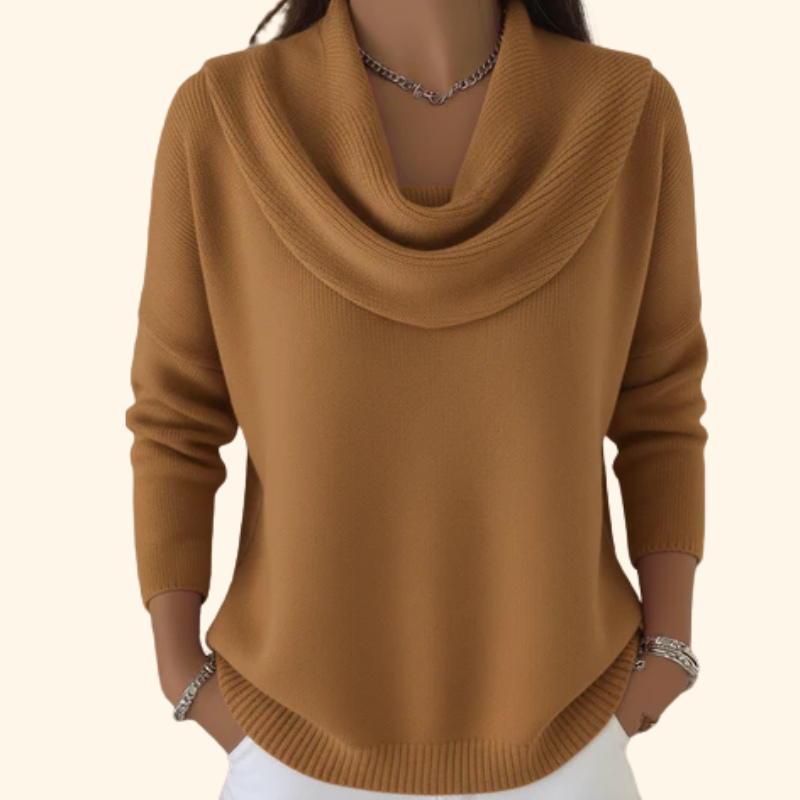 Elize | Soft Draped Luxury Sweater