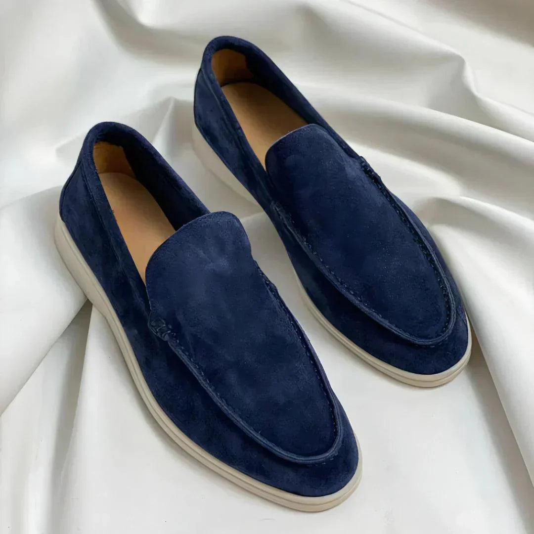 Leo | Classic Suede Loafers