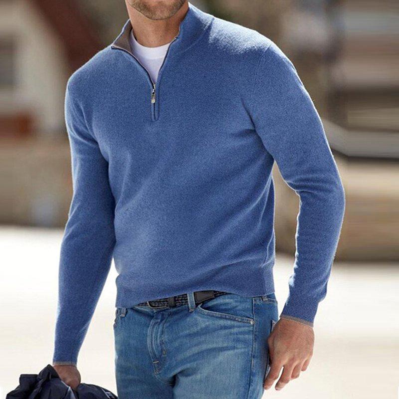 Wesley | Modern Half Zip Sweater