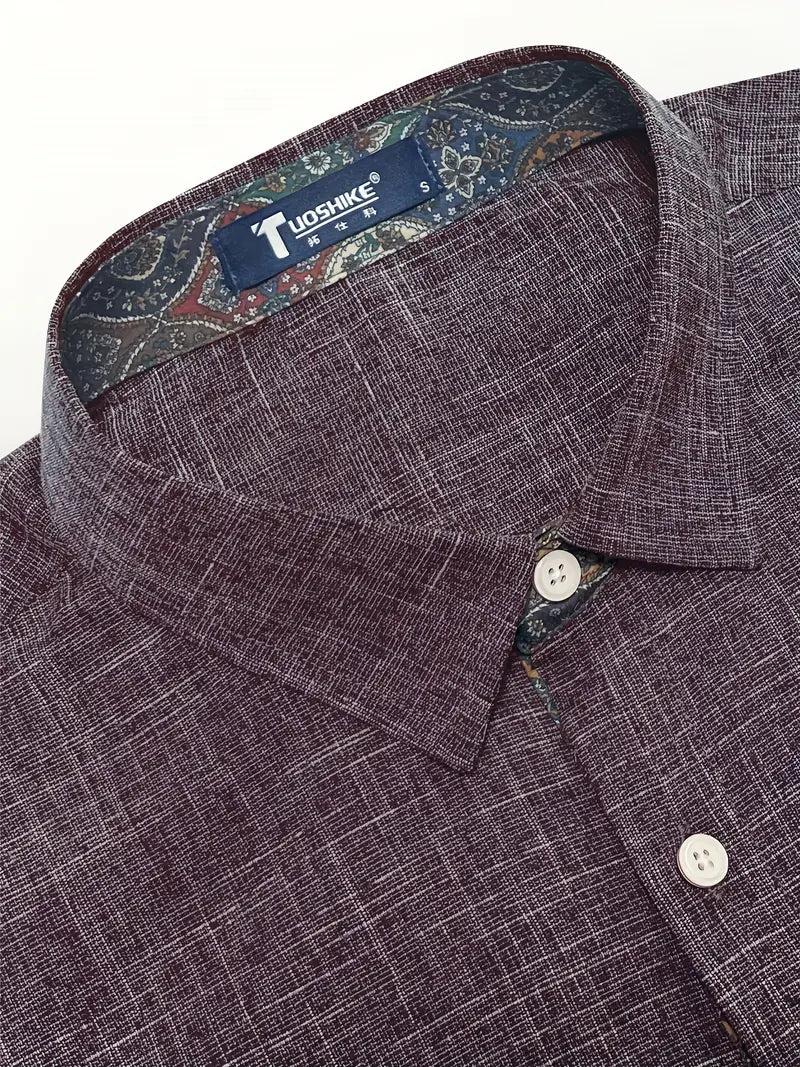 Teodoro | Modern Contrast Button-Up