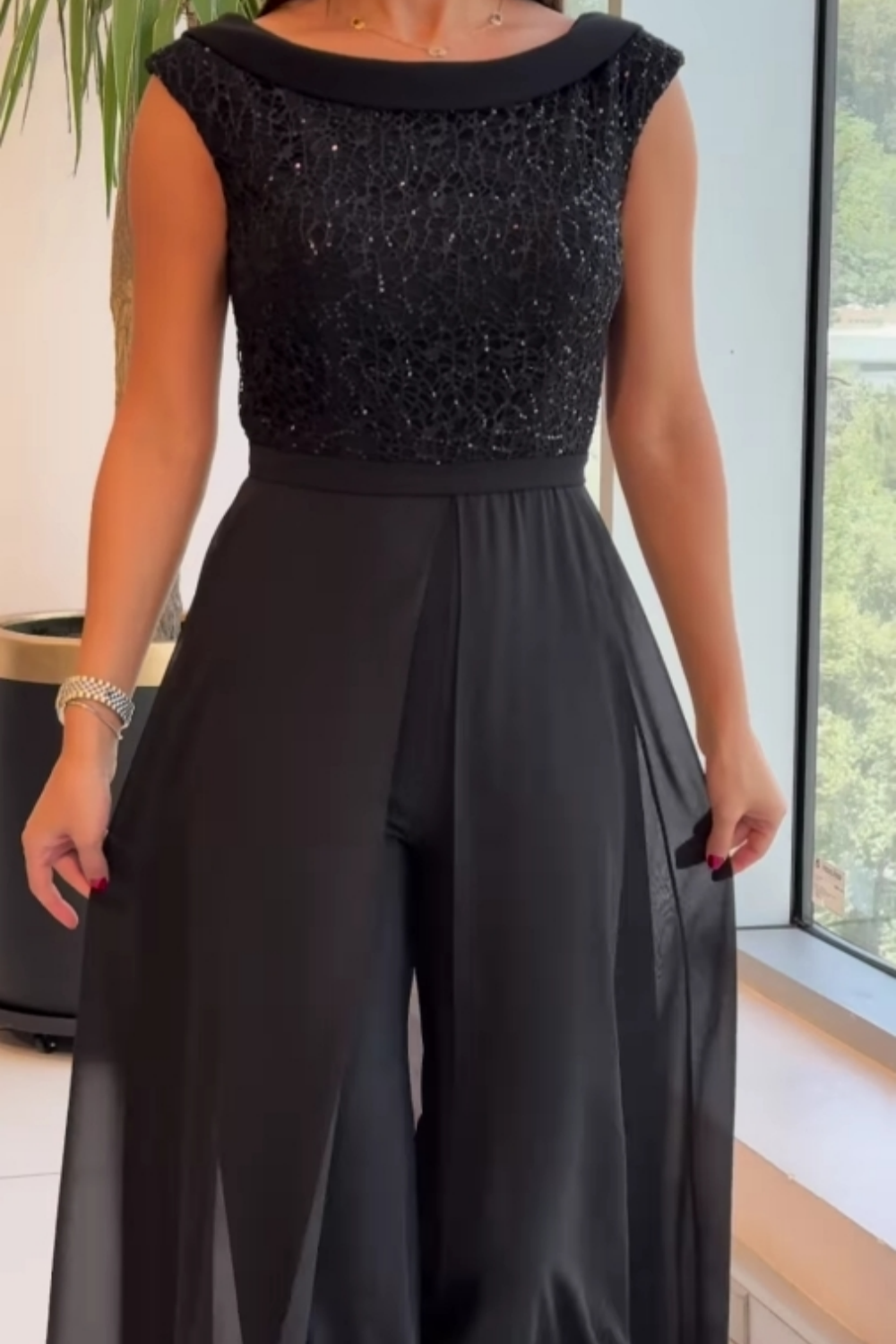 Velmira | Elegant Wide-Leg Jumpsuit