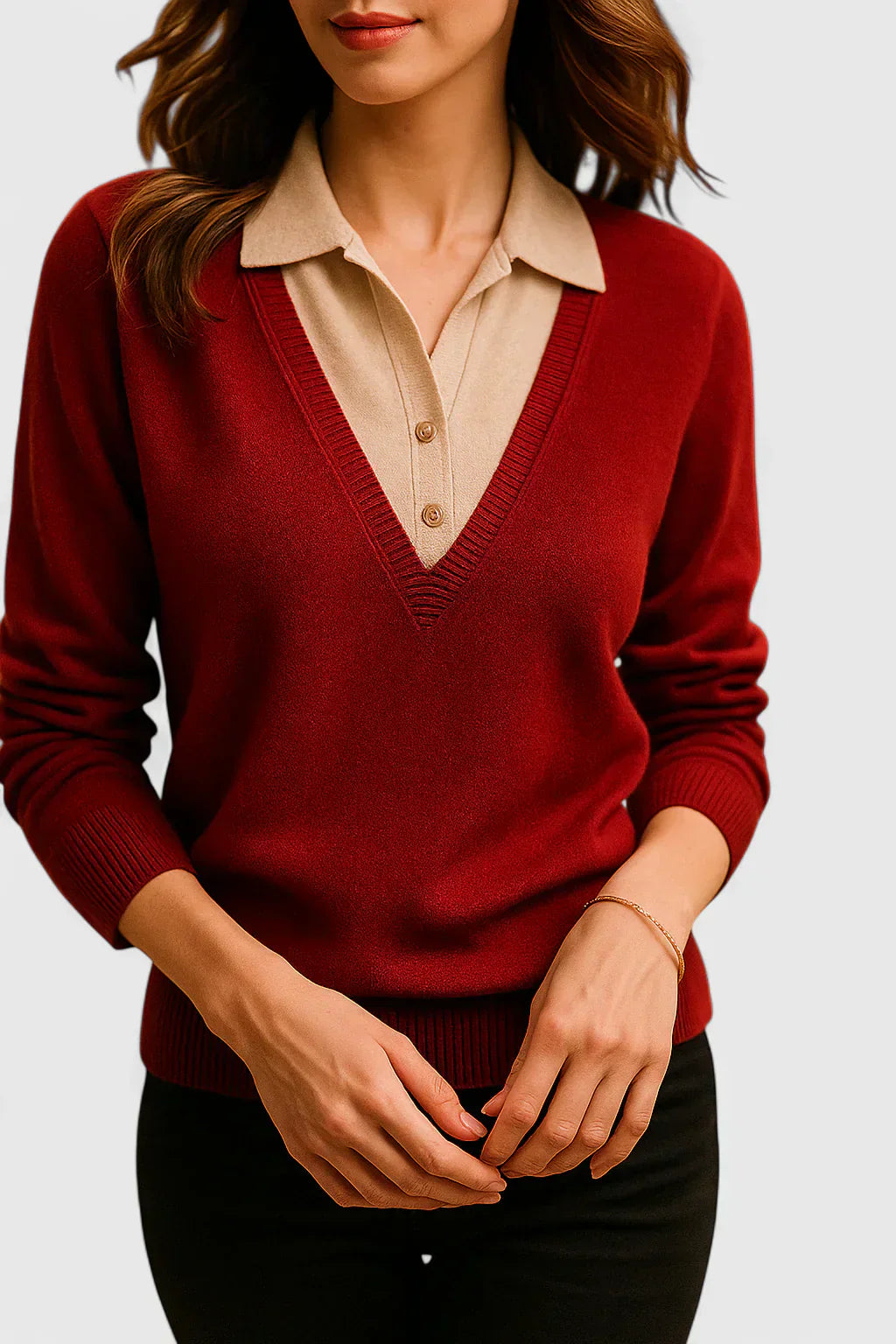 Jovi | Elegant Layered Knit