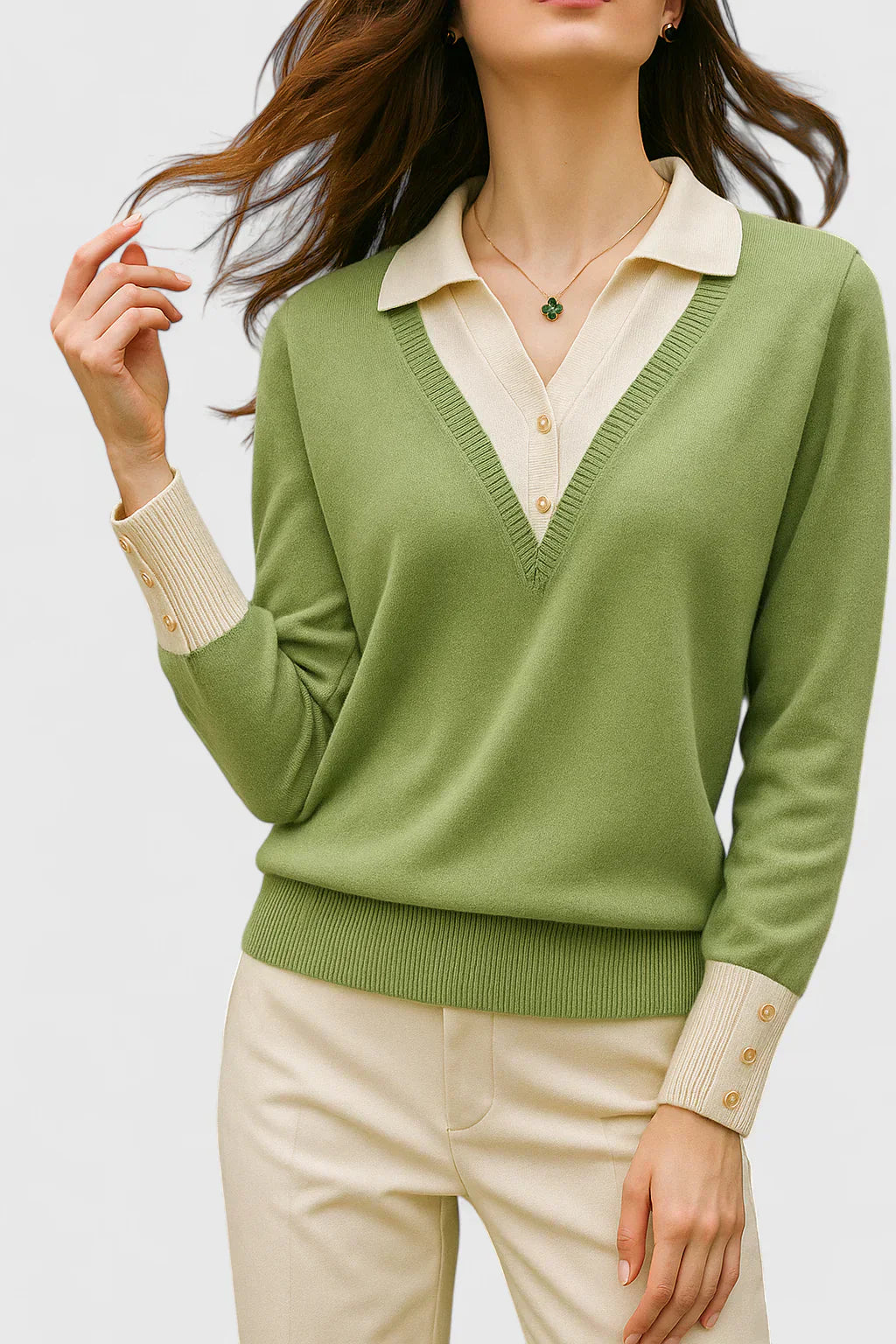 Jovi | Elegant Layered Knit