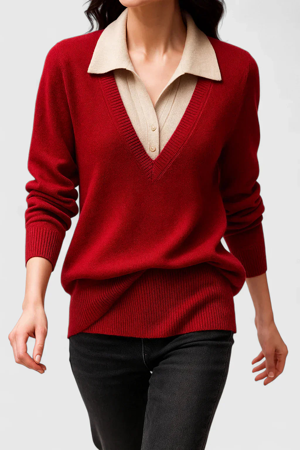 Jovi | Elegant Layered Knit