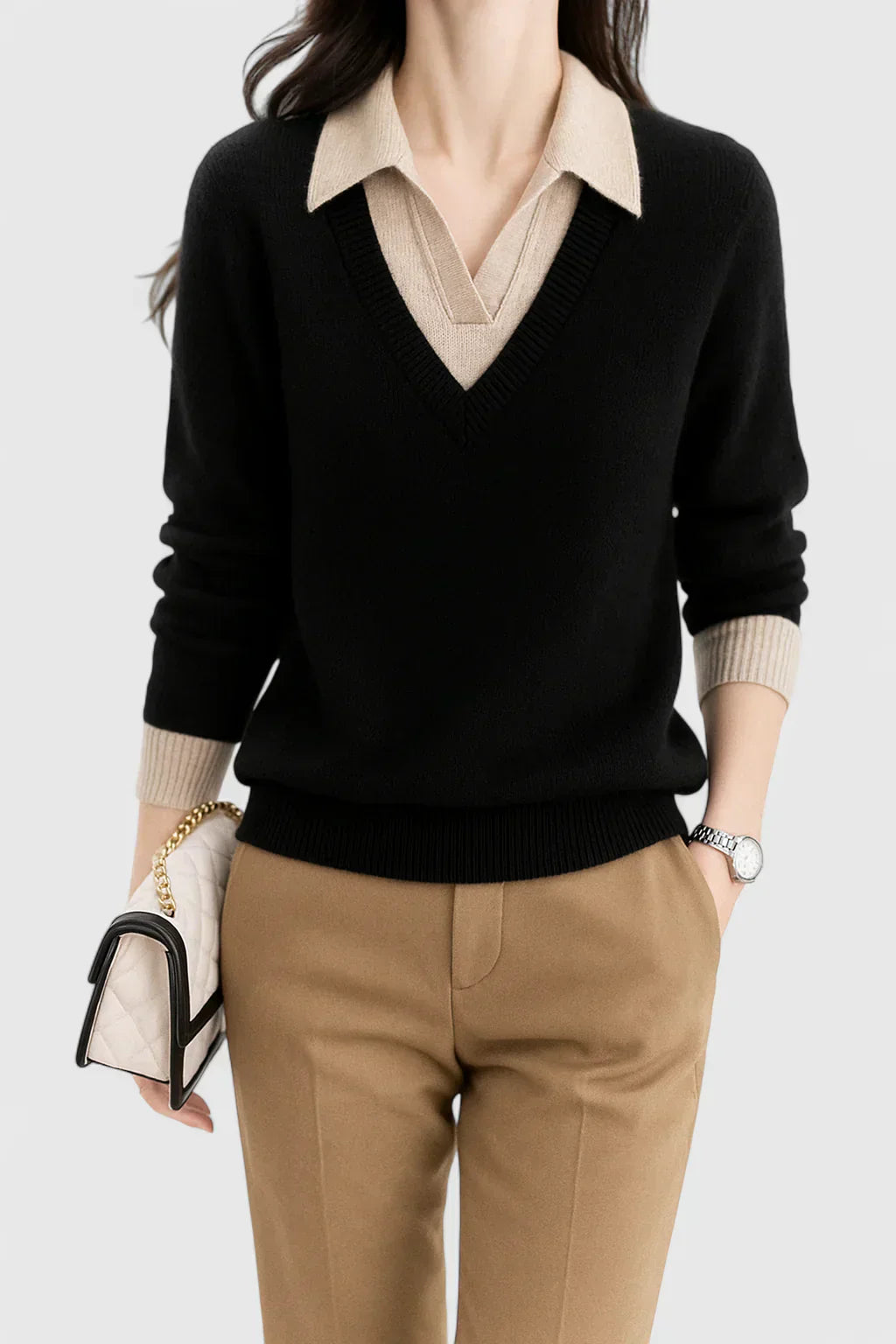 Jovi | Elegant Layered Knit