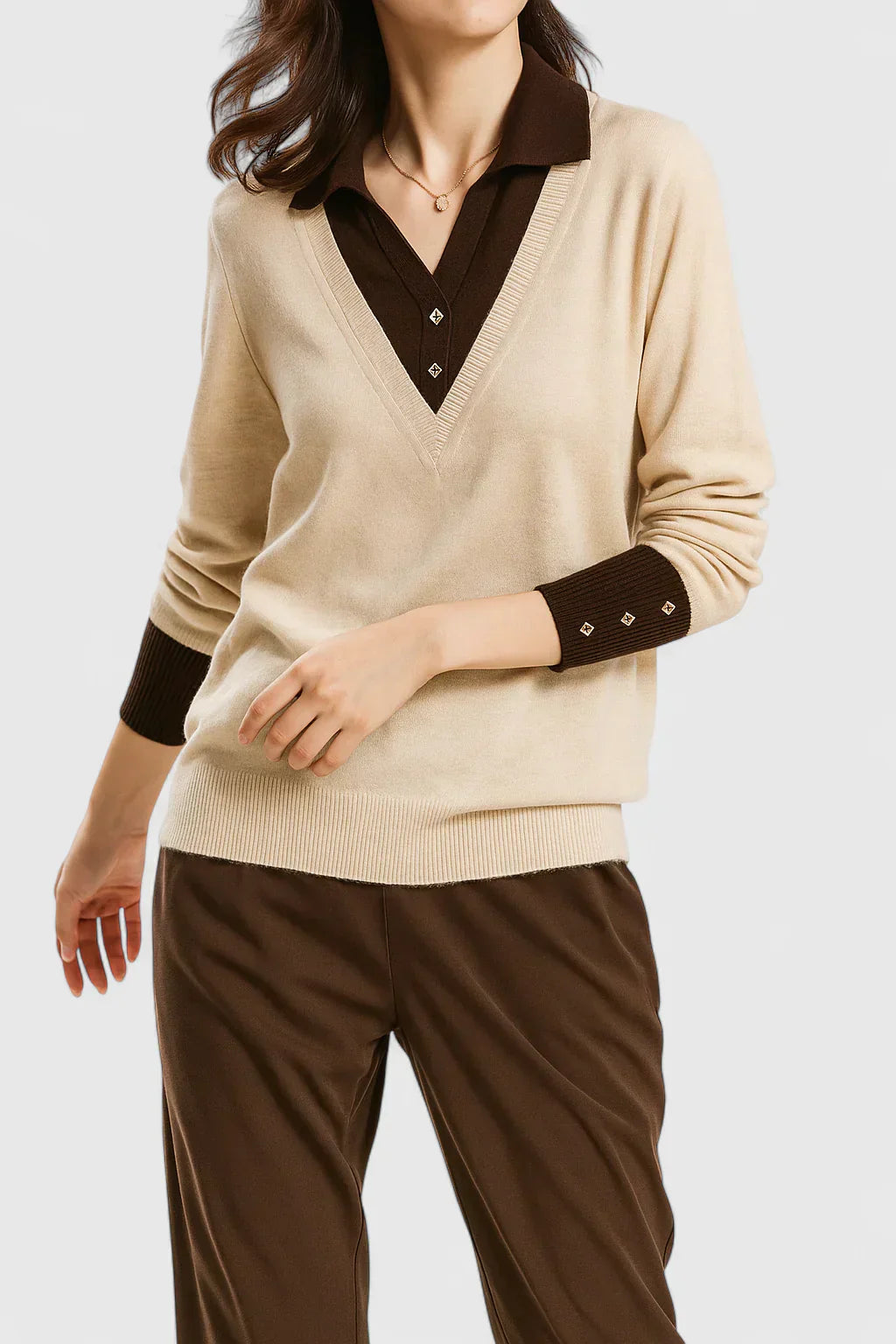Jovi | Elegant Layered Knit
