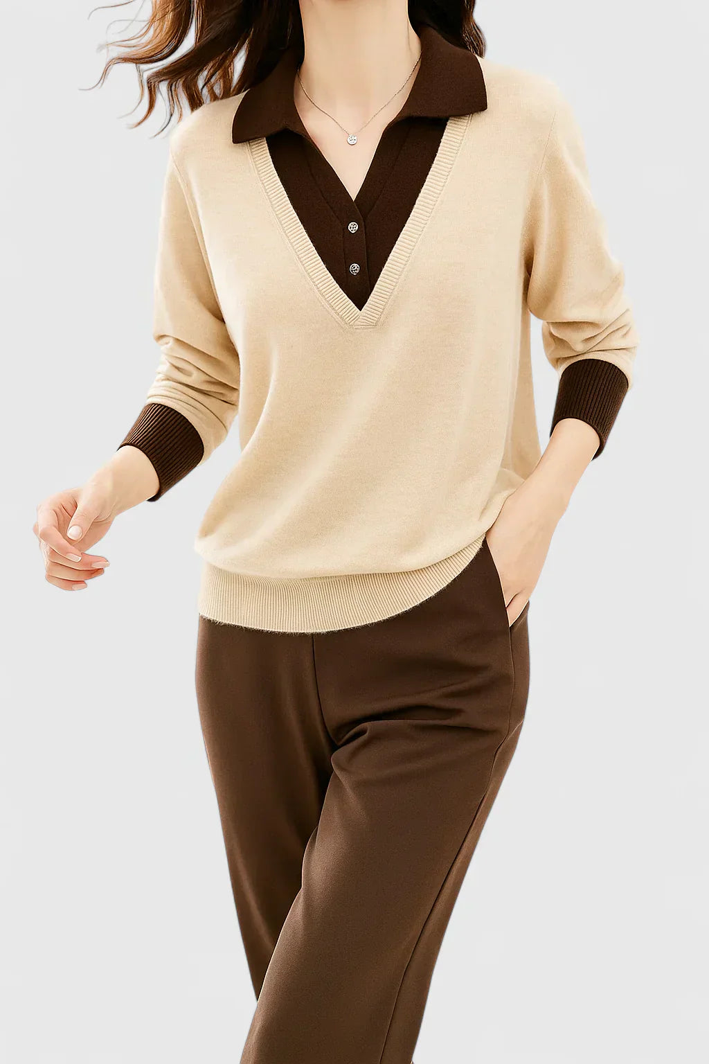 Jovi | Elegant Layered Knit