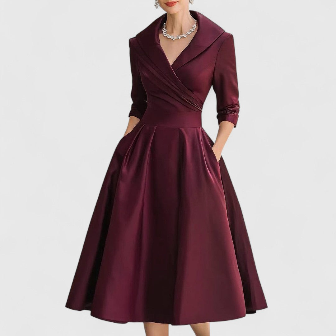 Quinn | Chic Midi Dress