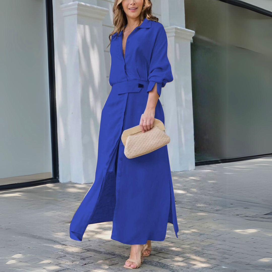 Amelia | Effortless Linen Maxi