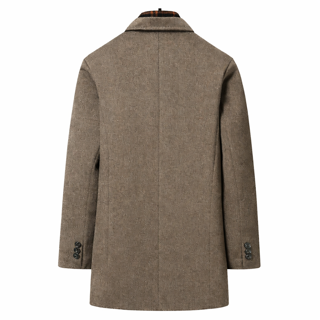 Julian Refined Classic Wool Overcoat