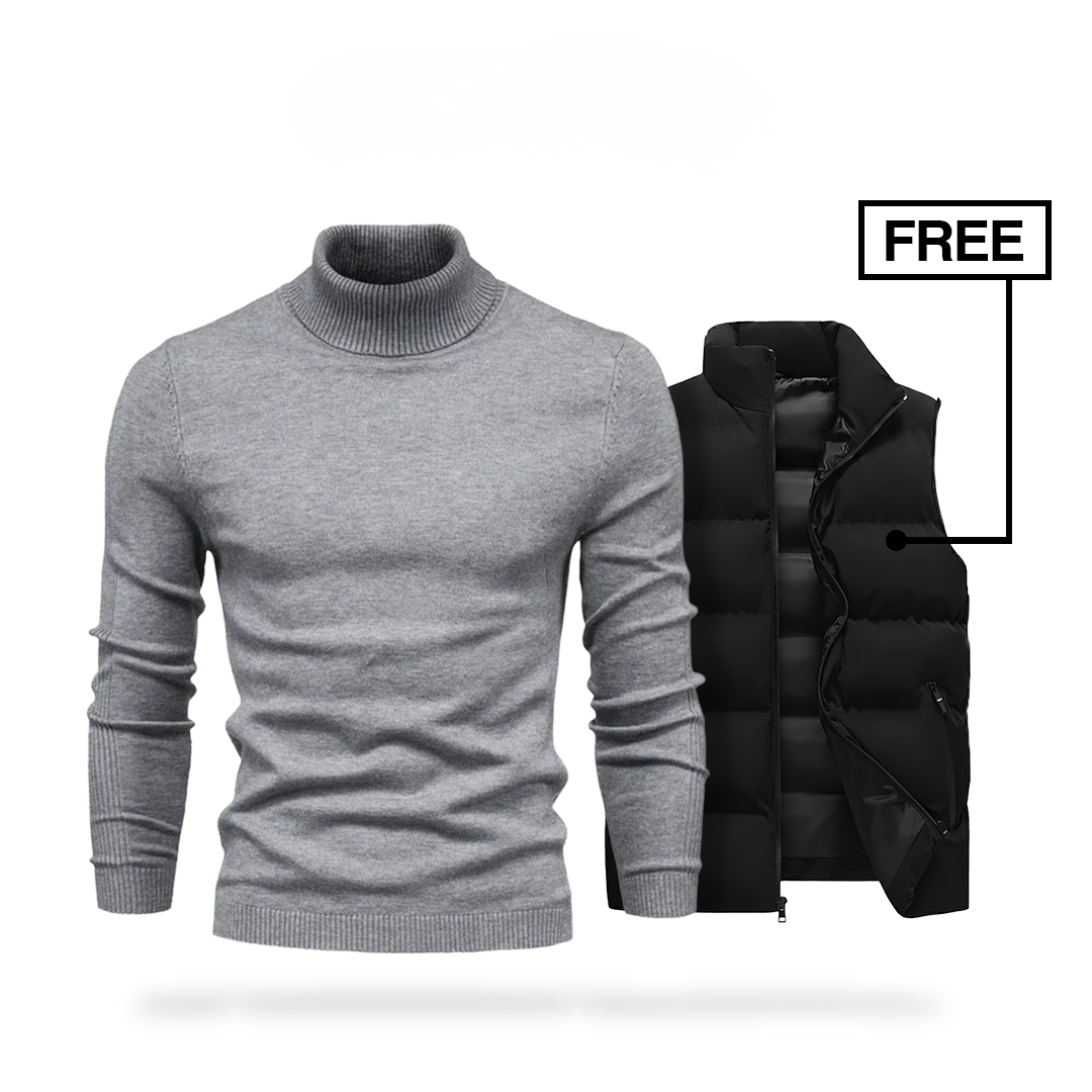 Leonardo | Premium Sweater + Free Vest