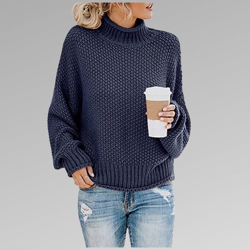 Valerianne | Luxe High-Neck Sweater