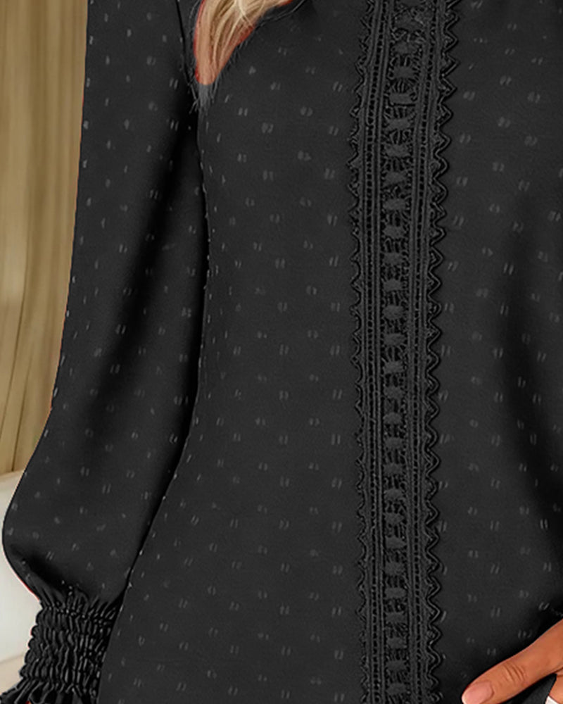Aubrey | Elegant Lifted Sleeve Blouse