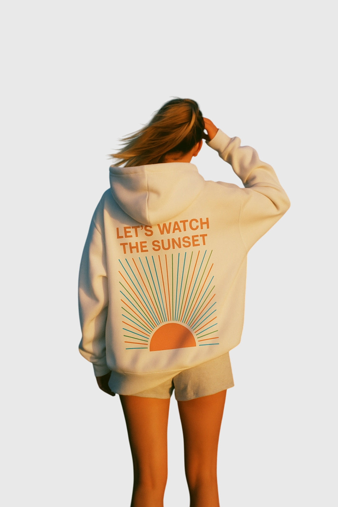 Zoey | Sunset Serenity Hoodie