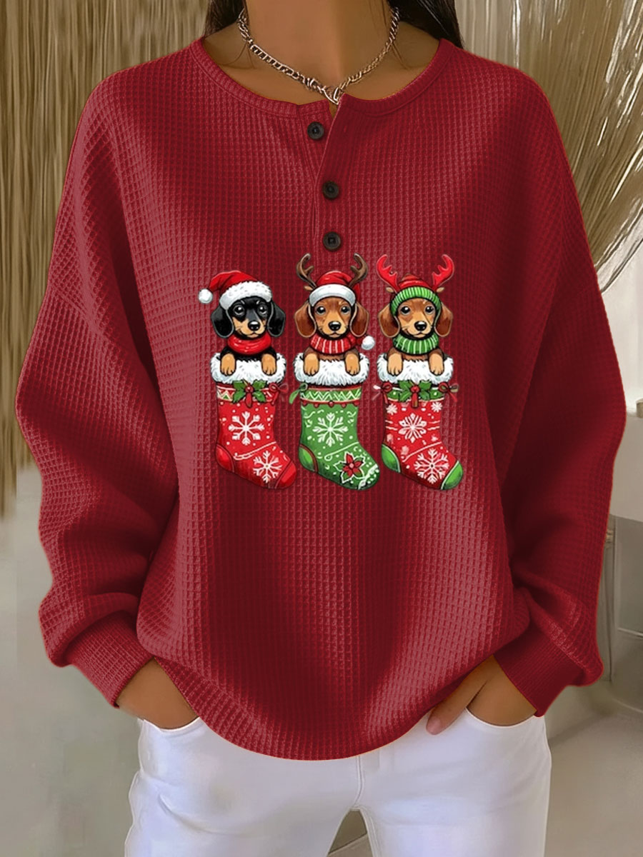 Trinity | Cozy Double Waffle Sweater