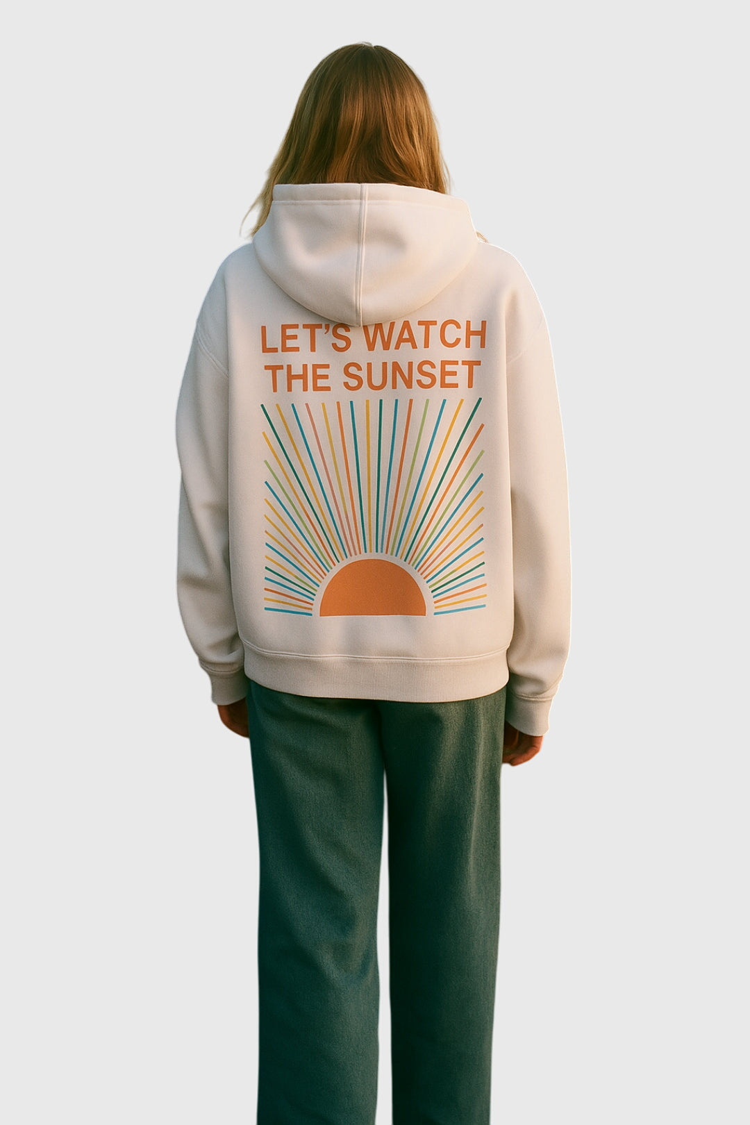 Zoey | Sunset Serenity Hoodie
