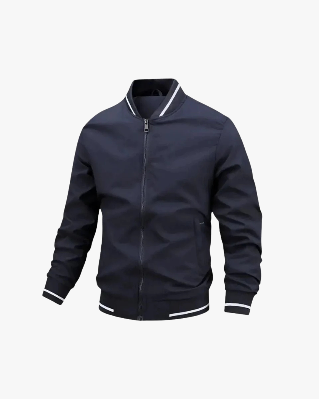 Refined Casual Bomber Jacket