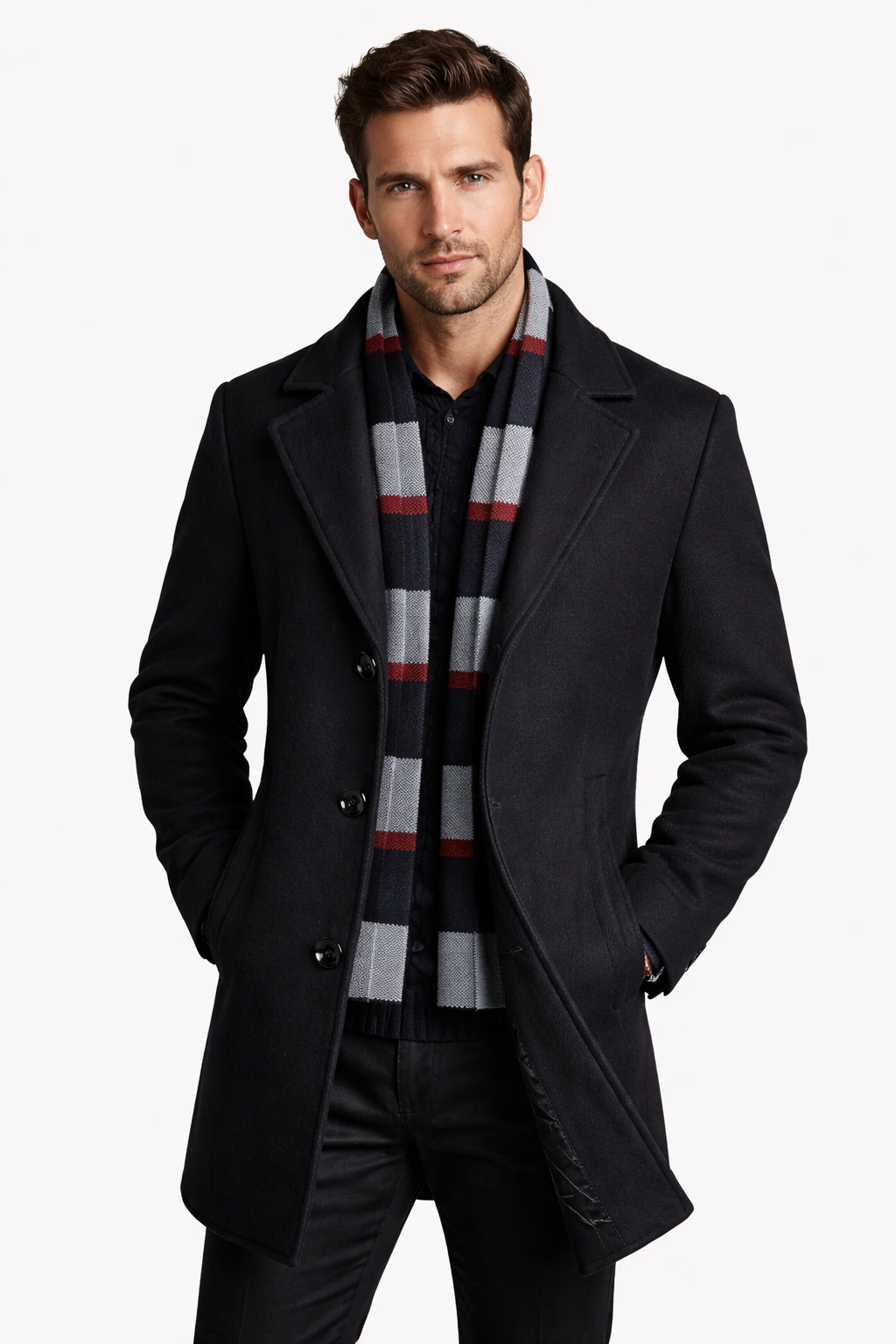 Benjamin Timeless Wool Overcoat Essential