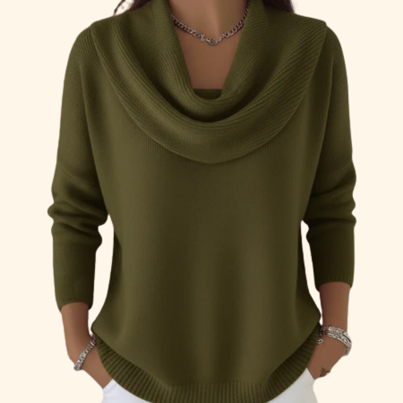 Elize | Soft Draped Luxury Sweater
