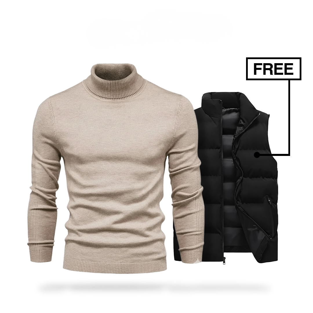 Leonardo | Premium Sweater + Free Vest