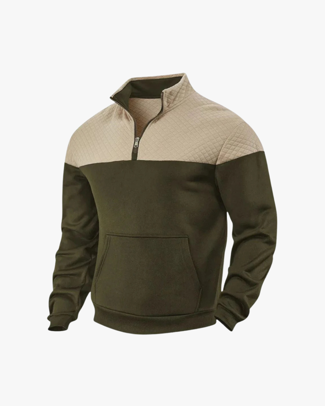 Modern Contrast Winter Sweater