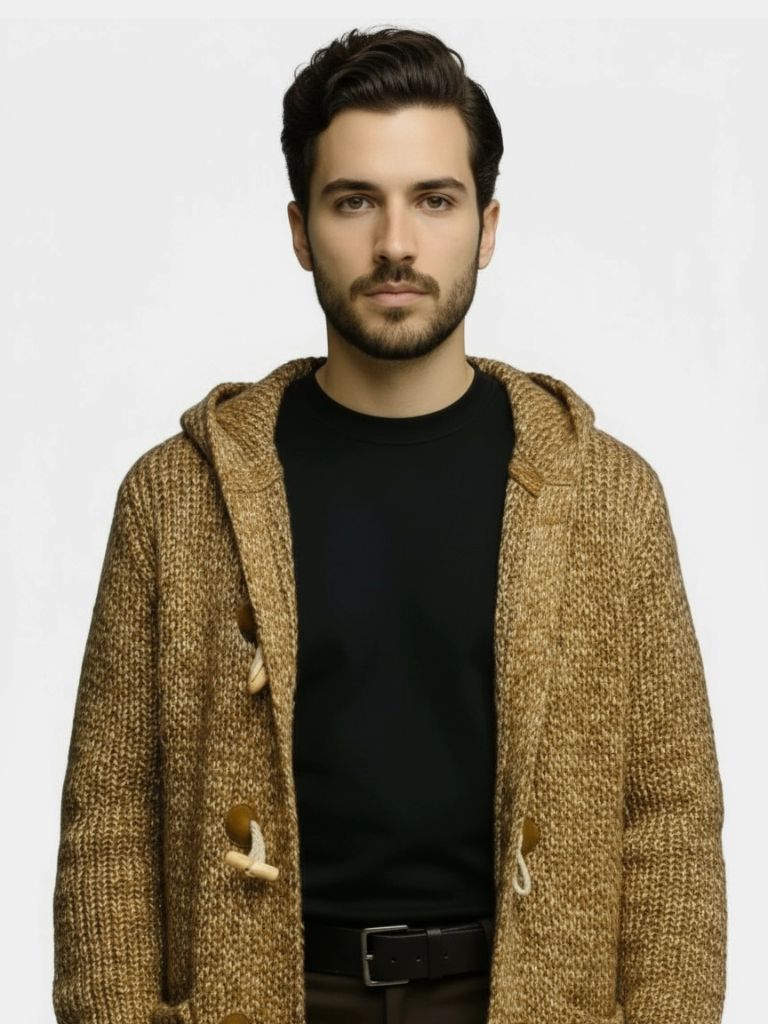 Magnus | Himalaya Knit Hooded Jacket