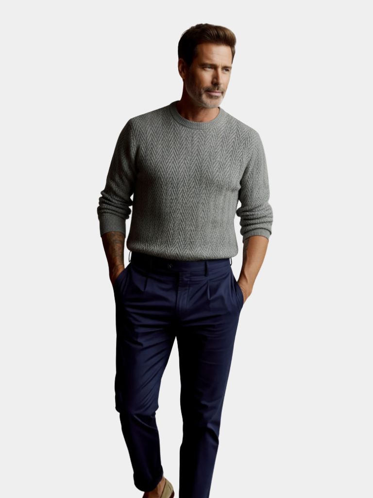 Cormac | Essential Wool Sweater -