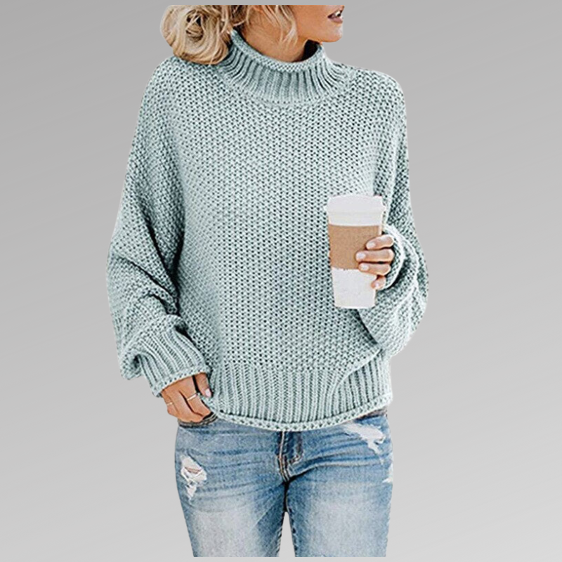Valerianne | Luxe High-Neck Sweater