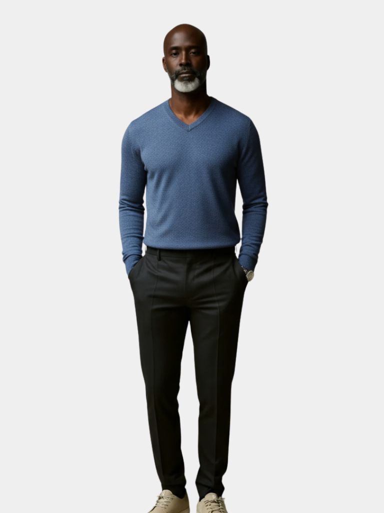 Cai | Cashmere V Neck Knitwear Sweater