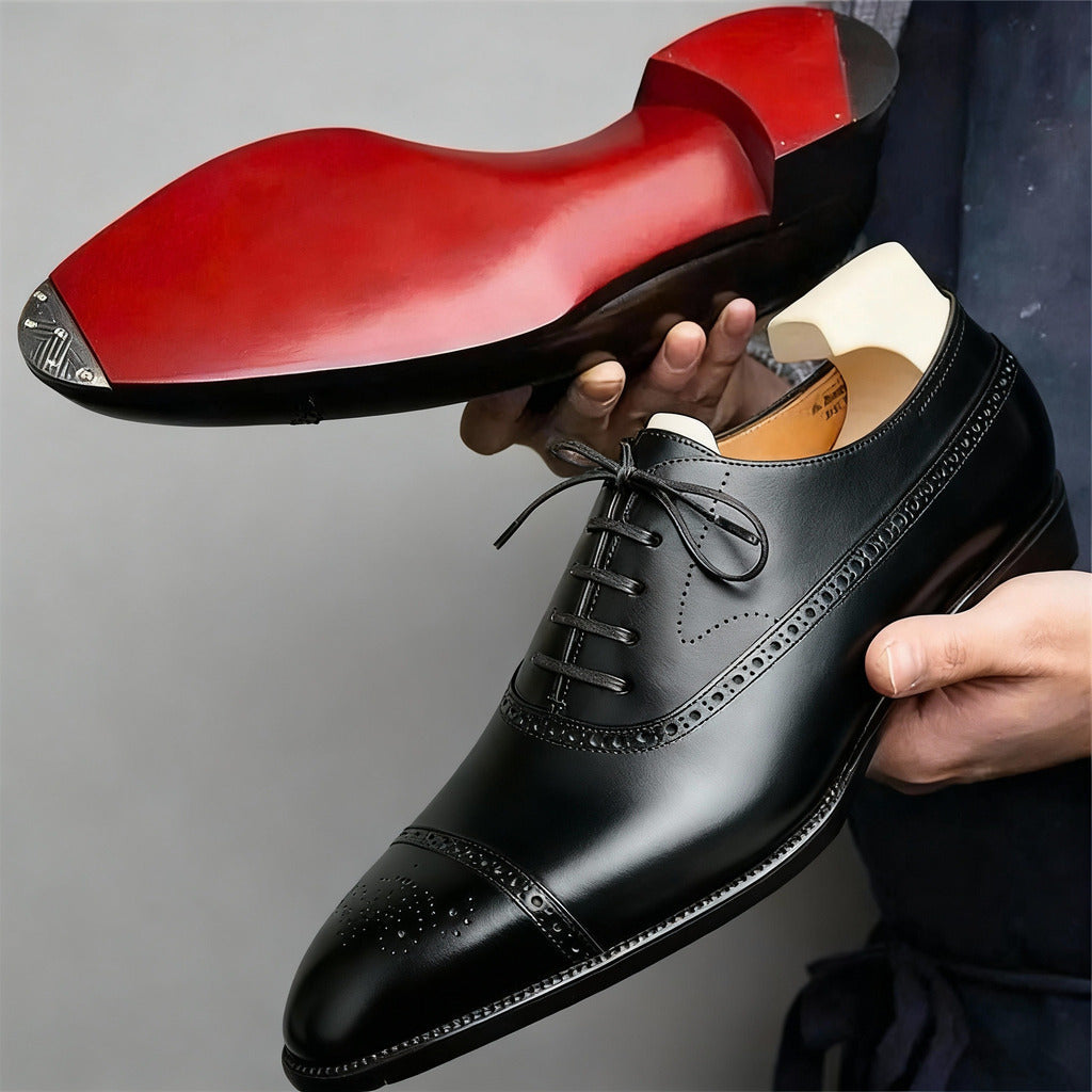 Classic Brogue Oxford Shoes