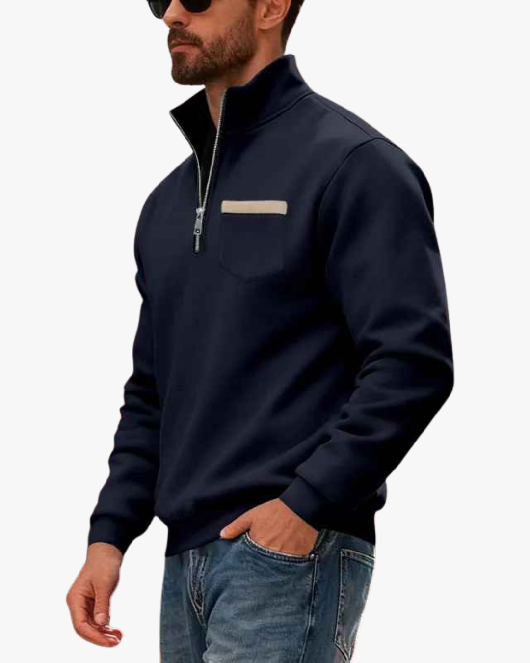 Maurice Modern Utility Quarter Zip