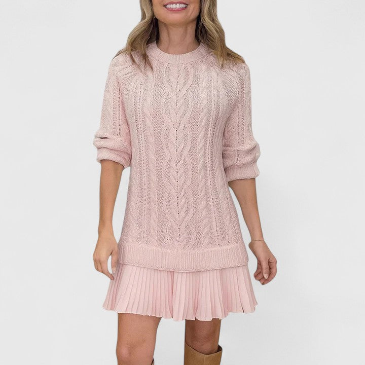 Ashlyndora | Effortless Elegance Sweater Dress