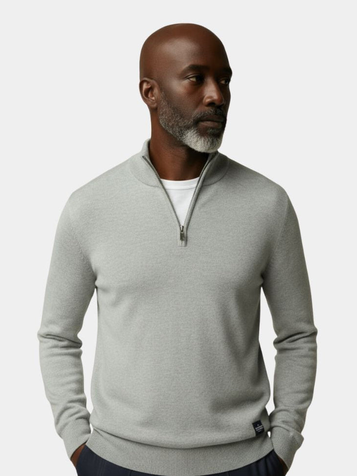 Cian  |Half Zip Knitwear Pullover Sweater