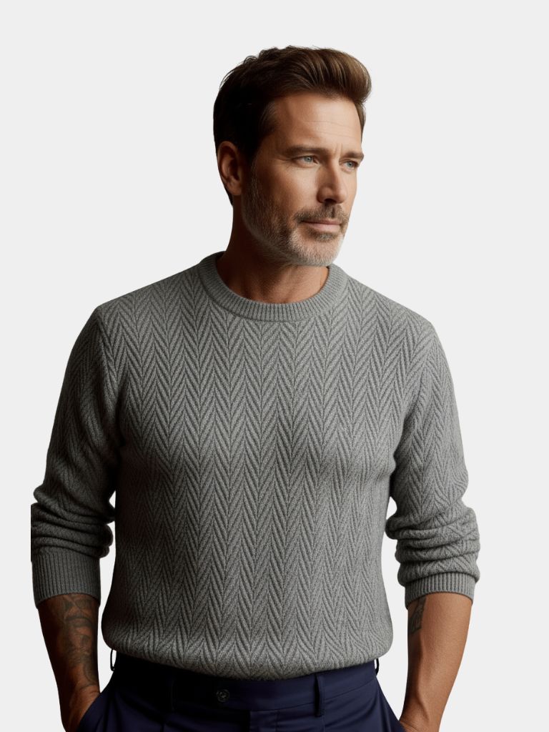 Cormac | Essential Wool Sweater -