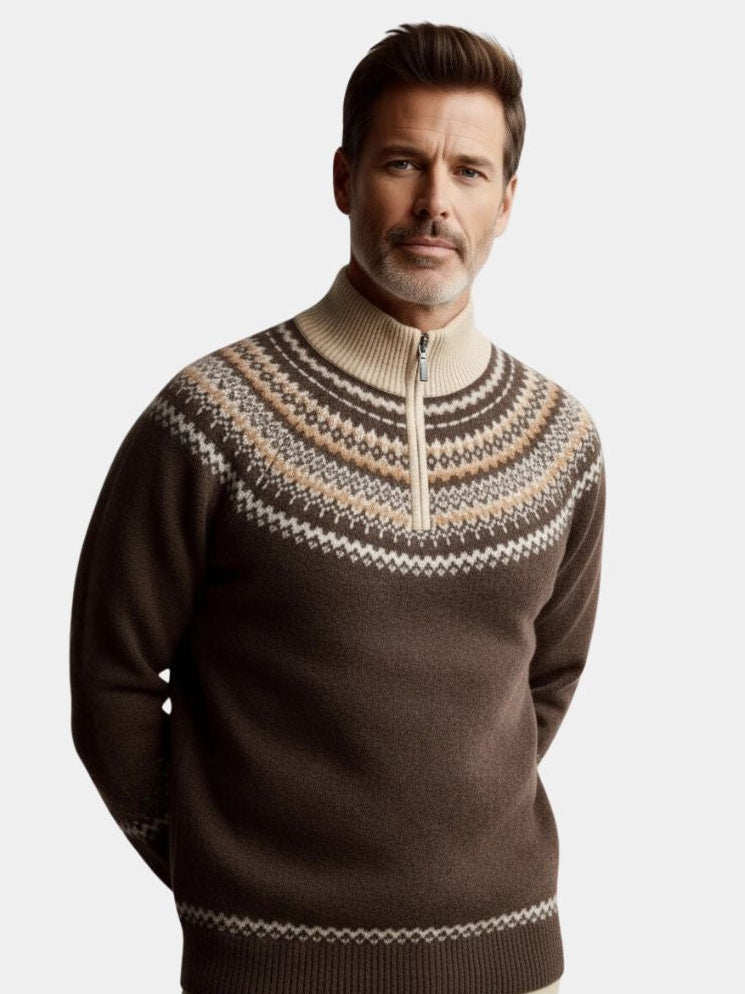 Stellan | Valenbourg Nordic Knit Sweater